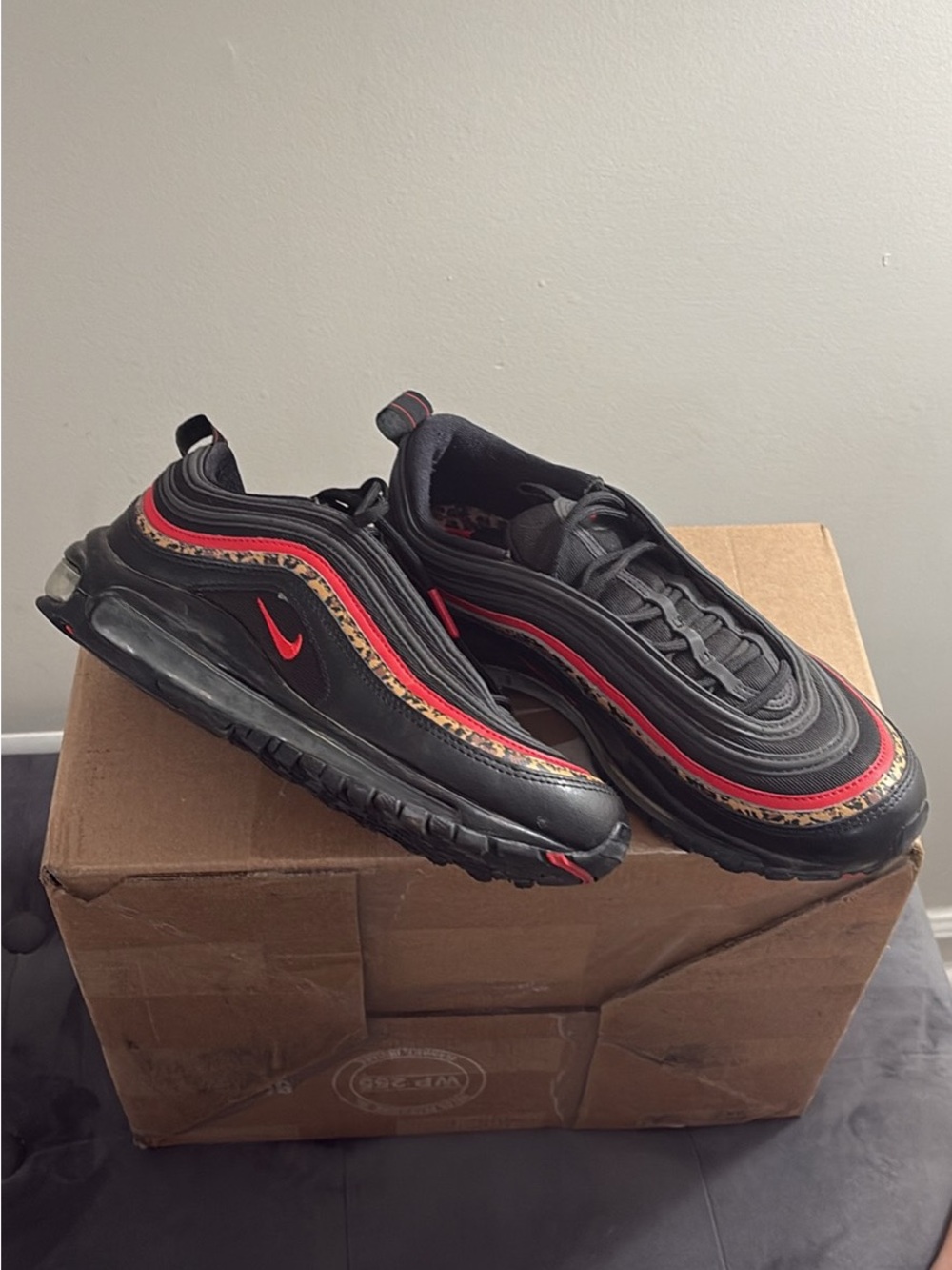 Nike Air Max 97 Red Leopard